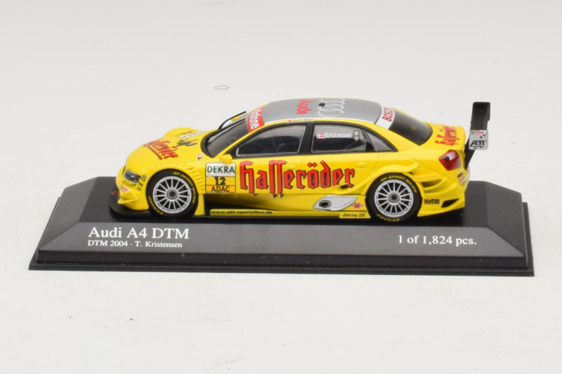 Audi A4 B6 #12 T. Kristensen Audi Sport Team Rosberg DTM 2004 Minichamps 1:43 400041412 Kov