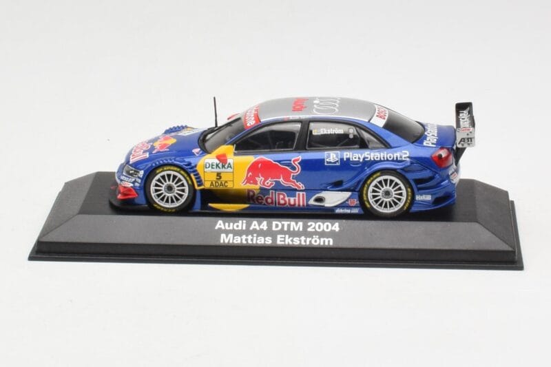 Audi A4 B6 #5 Red Bull M. Ekström DTM 2004 Minichamps 1:43 5020400303 Kov