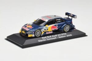 Audi A4 B8 #2 Red Bull M. Tomczyk DTM 2008 Minichamps 1:43 5020800133 Kov – obrázok 2 z 4