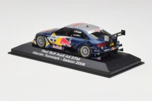 Audi A4 B8 #2 Red Bull M. Tomczyk DTM 2008 Minichamps 1:43 5020800133 Kov – obrázok 3 z 4