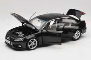 Audi A4L B8 Čierny Paudi 1:18 AUDI012 Kov – obrázok 2 z 8