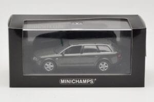 Audi A6 C5 Avant Tmavo Šedý Minichamps 1:43 AUDI006 Kov – obrázok 4 z 4