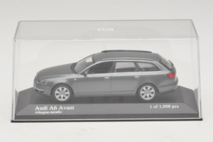 Audi A6 C6 Avant Grey Metallic Minichamps 1:43 400013011 Kov – obrázok 4 z 5