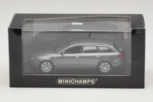 Audi A6 C6 Avant Grey Metallic Minichamps 1:43 400013011 Kov – obrázok 5 z 5