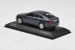 Audi A6 C6 Tmavo Modrý Minichamps 1:43 5010406143 Kov – obrázok 3 z 4