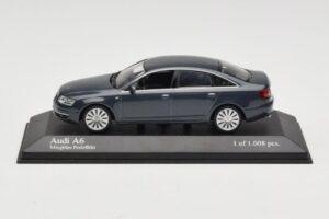 Audi A6 C6 Tmavo Modrý Minichamps 1:43 5010406143 Kov