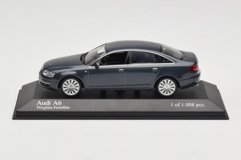Audi A6 C6 Tmavo Modrý Minichamps 1:43 5010406143 Kov