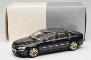 Audi A8 D3 W12 Čierny Kyosho 1:18 5010508135 Kov – obrázok 8 z 8