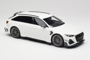 Audi ABT RS6-R C8 Avant Biely TopSpeed 1:18 TS0502 Kov – obrázok 4 z 6