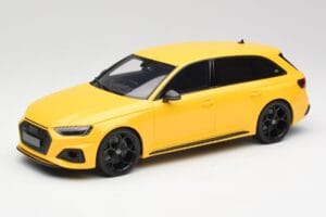 Audi RS4 B9 Avant 25. Výročie Vegas Žltý GT Spirit 1:18 GT935 Živica