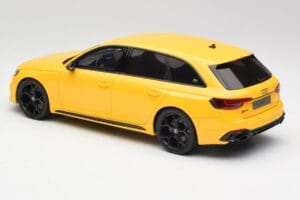 Audi RS4 B9 Avant 25. Výročie Vegas Žltý GT Spirit 1:18 GT935 Živica – obrázok 5 z 6