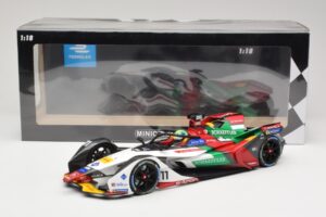 Audi e-tron FE05 Audi Sport ABT Schaeffler #11 L. di Grassi Formula E Season 5 2019 Minichamps 1:18 114180011 Kov – obrázok 6 z 6
