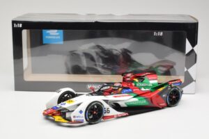 Audi e-tron FE05 Audi Sport ABT Schaeffler #66 D. Abt Formula E Season 5 2019 Minichamps 1:18 114180066 Kov – obrázok 6 z 6