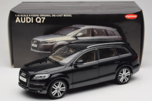 Audi Q7 Čierny Kyosho 1:18 09221BK Kov – obrázok 8 z 8