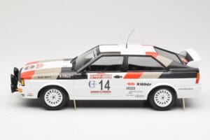 Audi Quattro #14 M. Mouton / F. Pons Winners Rally Sanremo 1981 Minichamps 1:18 155811114 Kov – obrázok 3 z 6