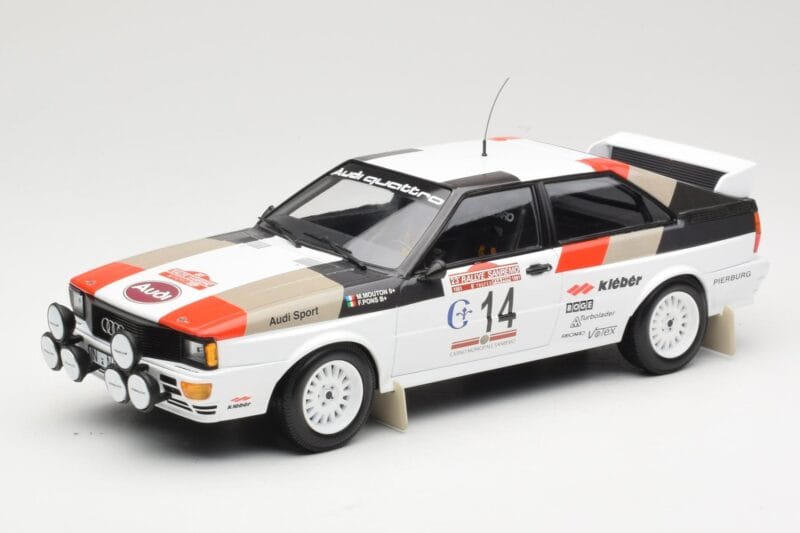 Audi Quattro #14 M. Mouton / F. Pons Winners Rally Sanremo 1981 Minichamps 1:18 155811114 Kov