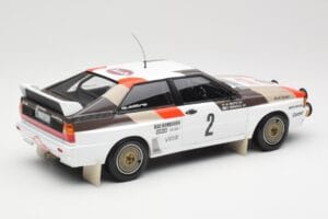 Audi Quattro A1 #2 H. Mikkola / A. Hertz Audi Sport Rally Monte Carlo 1983 Minichamps 1:18 155831102 Kov – obrázok 2 z 6