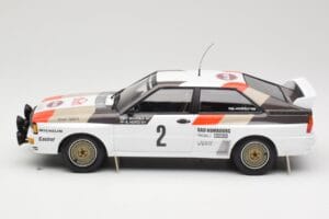 Audi Quattro A1 #2 H. Mikkola / A. Hertz Audi Sport Rally Monte Carlo 1983 Minichamps 1:18 155831102 Kov – obrázok 3 z 6