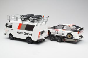 Audi Quattro A2 M. Mouton / F. Pons Tour de Corse 1983 S VW LT35 Otto 1:18 OT418 Živica – obrázok 2 z 6