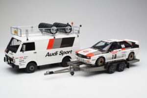 Audi Quattro A2 M. Mouton / F. Pons Tour de Corse 1983 S VW LT35 Otto 1:18 OT418 Živica