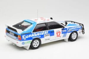 Audi Quattro A2 #12 H. Wittmann / R. Diekmann Safari Rally 1984 Sun Star 1:18 4246 Kov – obrázok 3 z 8