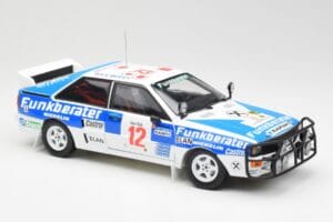 Audi Quattro A2 #12 H. Wittmann / R. Diekmann Safari Rally 1984 Sun Star 1:18 4246 Kov – obrázok 6 z 8
