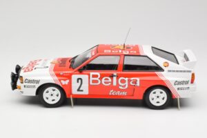Audi Quattro A2 #2 B. Waldegård / H-T. Thorszelius Belga Team Winners Boucles de Spa 1985 Minichamps 1:18 155851102 Kov – obrázok 3 z 6