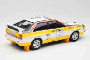 Audi Quattro A2 #3 S. Blomqvist / B. Cederberg Audi Sport Winners Sanyo Rally of New Zealand 1984 Minichamps 1:18 155841103 K – obrázok 2 z 6