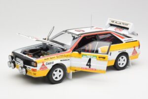 Audi Quattro A2 #4 W. Rohrl / C. Geistdorfer Rally de Portugal 1984 Sun Star 1:18 4224 Kov – obrázok 2 z 8