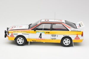 Audi Quattro A2 #4 W. Rohrl / C. Geistdorfer Rally de Portugal 1984 Sun Star 1:18 4224 Kov – obrázok 4 z 8