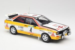 Audi Quattro A2 #4 W. Rohrl / C. Geistdorfer Rally de Portugal 1984 Sun Star 1:18 4224 Kov – obrázok 6 z 8