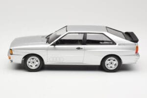 Audi Quattro B2 Strieborný Minichamps 1:18 155016122 Kov – obrázok 3 z 6