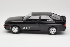 Audi Quattro Čierny Metalíza Minichamps 1:18 155016121 Kov – obrázok 3 z 6