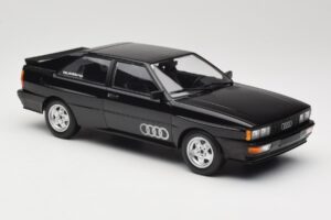Audi Quattro Čierny Metalíza Minichamps 1:18 155016121 Kov – obrázok 4 z 6