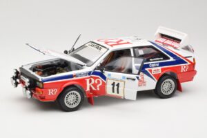 Audi Quattro #11 F. Wittmann / J. Pattermann Rally Acropolis 1986 Sun Star 1:18 4191 Kov – obrázok 2 z 8