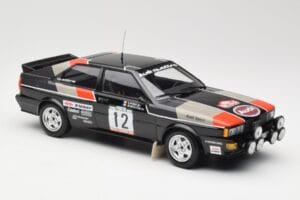 Audi Quattro #12 M. Mouton / F. Pons Audi Sport Rally de Portugal 1981 Minichamps 1:18 155811112 Kov – obrázok 4 z 6