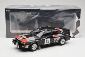 Audi Quattro #12 M. Mouton / F. Pons Audi Sport Rally de Portugal 1981 Minichamps 1:18 155811112 Kov – obrázok 6 z 6