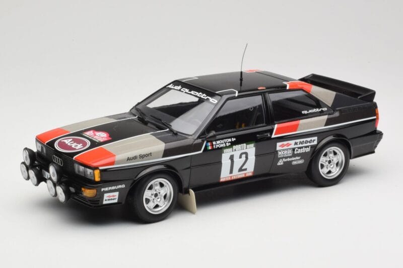 Audi Quattro #12 M. Mouton / F. Pons Audi Sport Rally de Portugal 1981 Minichamps 1:18 155811112 Kov