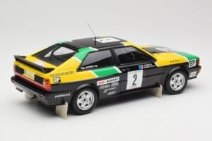 Audi Quattro #2 M. Mouton / F. Pons Audi Sport Rally of 1000 Pistes 1981 Minichamps 1:18 155811122 Kov – obrázok 2 z 6