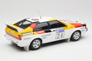Audi Quattro #24 M. Demuth / M. Daniels Audi Sport Lombard RAC Rally 1982 Minichamps 1:18 155821124 Kov – obrázok 2 z 6