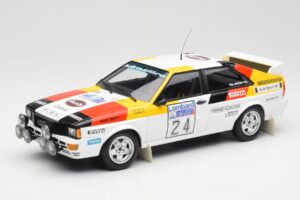 Audi Quattro #24 M. Demuth / M. Daniels Audi Sport Lombard RAC Rally 1982 Minichamps 1:18 155821124 Kov