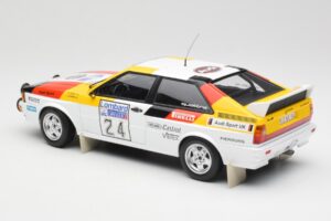 Audi Quattro #24 M. Demuth / M. Daniels Audi Sport Lombard RAC Rally 1982 Minichamps 1:18 155821124 Kov – obrázok 5 z 6