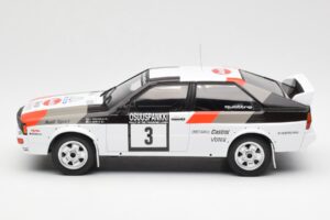 Audi Quattro #3 H. Mikkola / A. Hertz Rally Finland 1982 IXO 1:18 18RMC094A Kov – obrázok 3 z 6