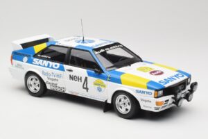 Audi Quattro #4 S. Blomqvist / B. Cederberg Audi Sport Sweden Winners International Swedish Rally 1982 Minichamps 1:18 155821 – obrázok 4 z 6