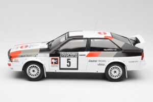 Audi Quattro #5 H. Mikkola / A. Hertz 1000 Lakes Rally 1982 IXO 1:18 18RMC094B Kov – obrázok 3 z 6