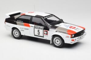 Audi Quattro #5 H. Mikkola / A. Hertz 1000 Lakes Rally 1982 IXO 1:18 18RMC094B Kov – obrázok 4 z 6