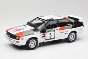 Audi Quattro #5 H. Mikkola / A. Hertz 1000 Lakes Rally 1982 IXO 1:18 18RMC094B Kov