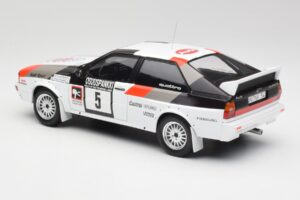 Audi Quattro #5 H. Mikkola / A. Hertz 1000 Lakes Rally 1982 IXO 1:18 18RMC094B Kov – obrázok 5 z 6