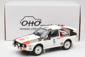 Audi Quattro Sport S1 #5 J. Buffum / N. Wilson Olympus Rally 1986 Otto 1:18 OT1159 Živica – obrázok 6 z 6