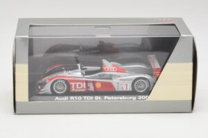 Audi R10 TDI #1 R. Capello / A. McNish / T. Kristensen 24 Hours of Le Mans 2007 Minichamps 1:43 5020700243 Kov – obrázok 4 z 4